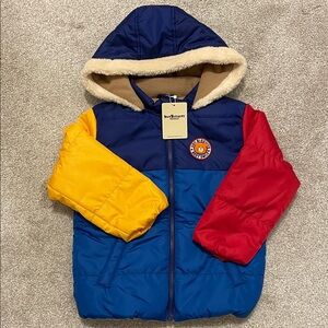 🆕 Mikihouse - Hot Biscuits Kids Colorful Hooded Jacket